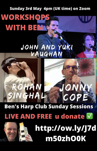 Workshops with Ben Hewlett